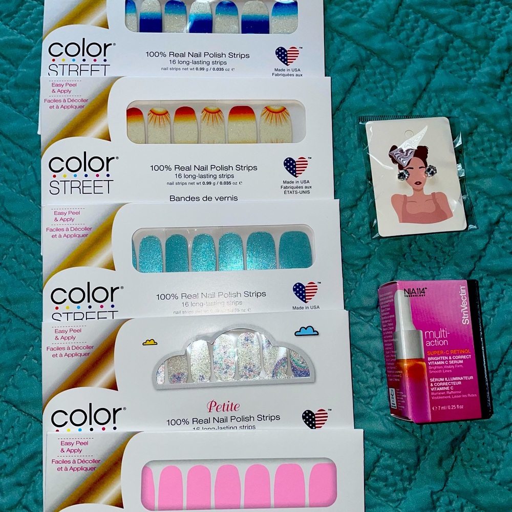 Colorstreet bundle (5) and freebies !